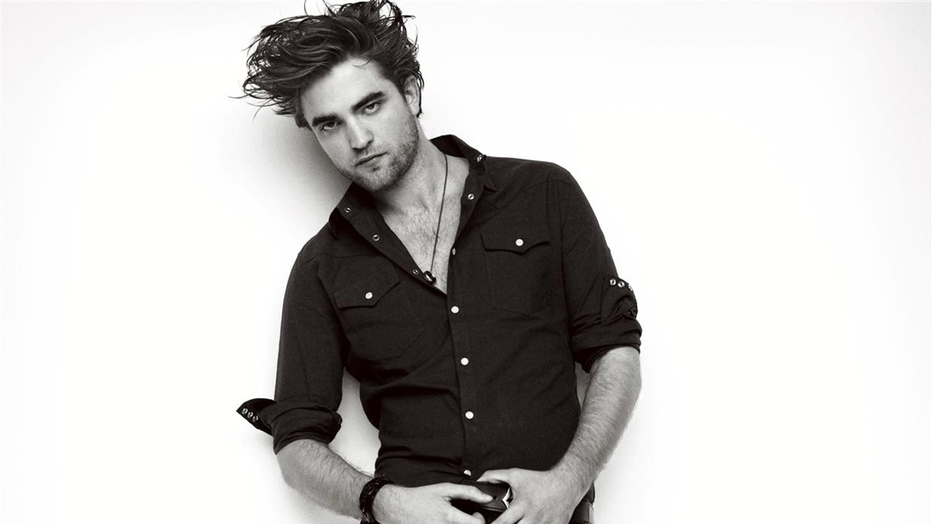Pattinson doesn't work out
