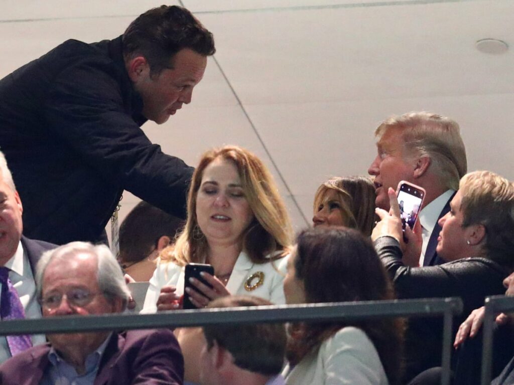 Vince Vaughn and Donald Trump