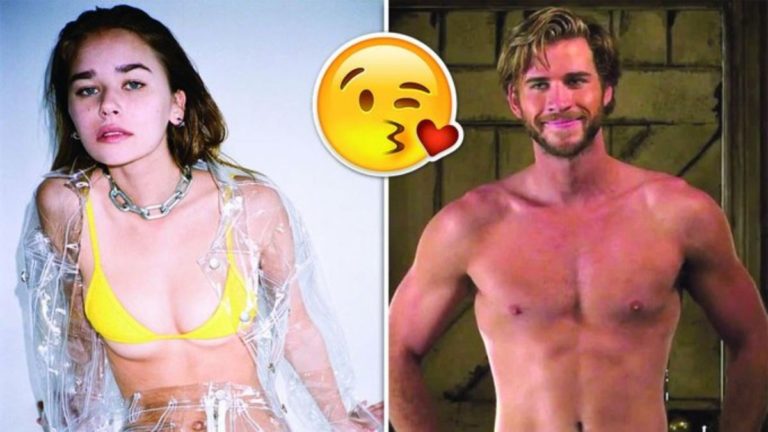 Liam Hemsworth caught kissing Gabriella Brooks on the beach