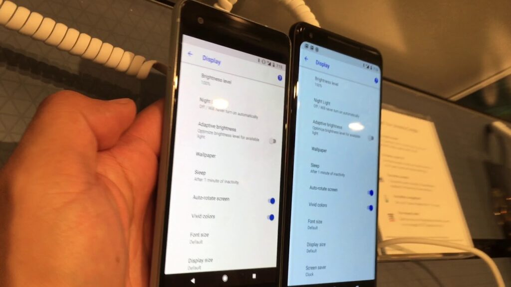 blue tint Google Pixel 3 XL