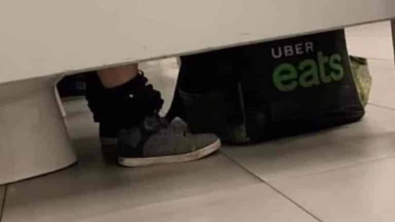 Uber Eats contactless delivery means nothing if staff are unhygienic