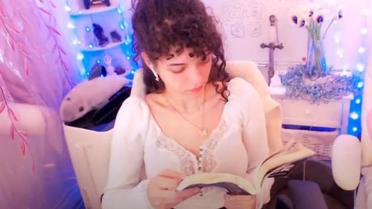 YouTube banned Brittany Venti for reading a book on livestream