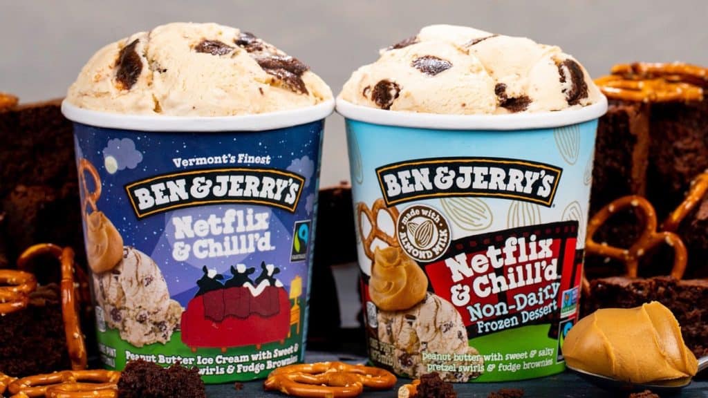 Netflix & Chill'd Ben & Jerry's ice cream