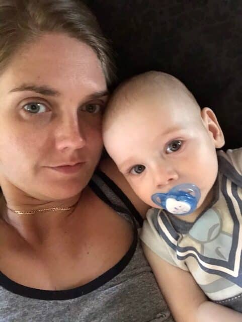 Maria and Ezra 6 months today.
