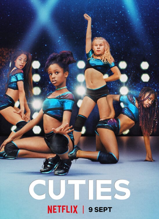 offensive Netflix poster for Cuties