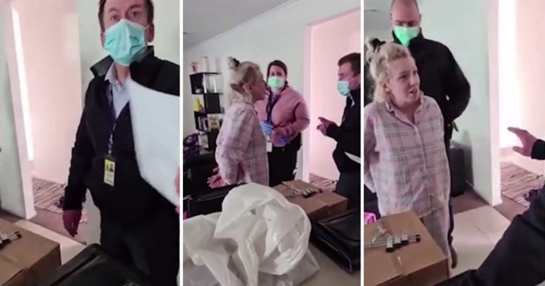 Pregnant woman arrested and property confiscated for Facebook post
