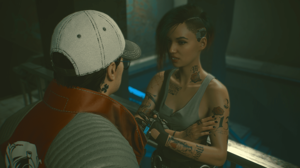 V and Judy romance