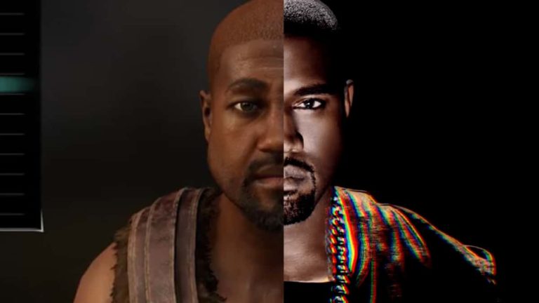 Kanye West created perfectly in Cyberpunk 2077 character creation