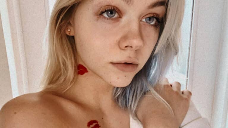 TikTok star turned OnlyFans model Justine Paradise levied abuse allegations against Jake Paul moments before his big fight. But she's never mentioned the abuse before.