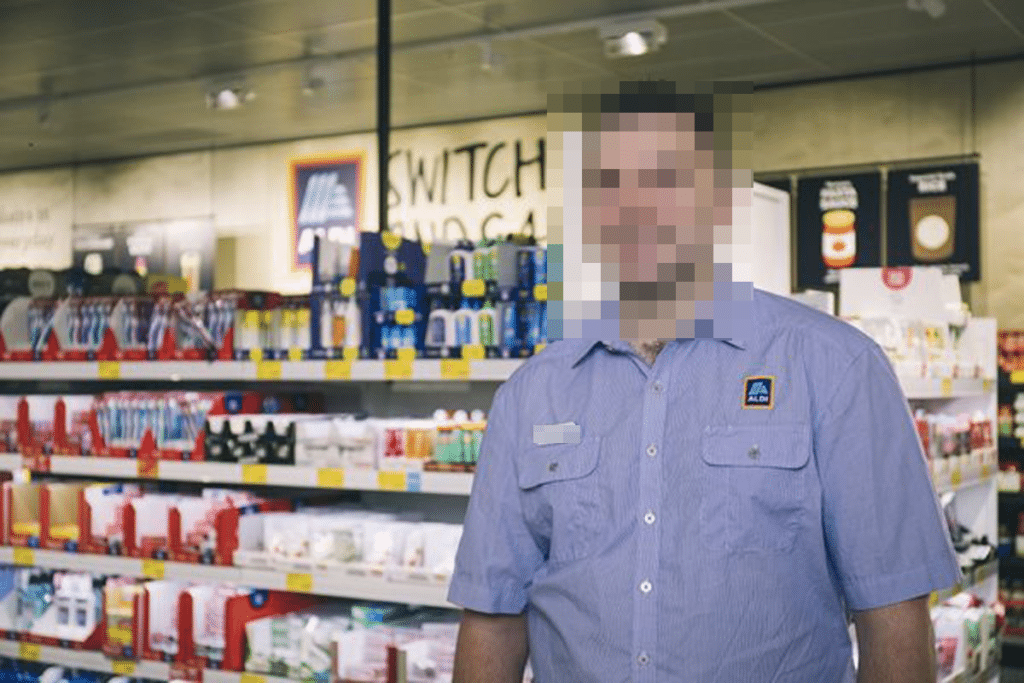 ALDI Australia cahsier