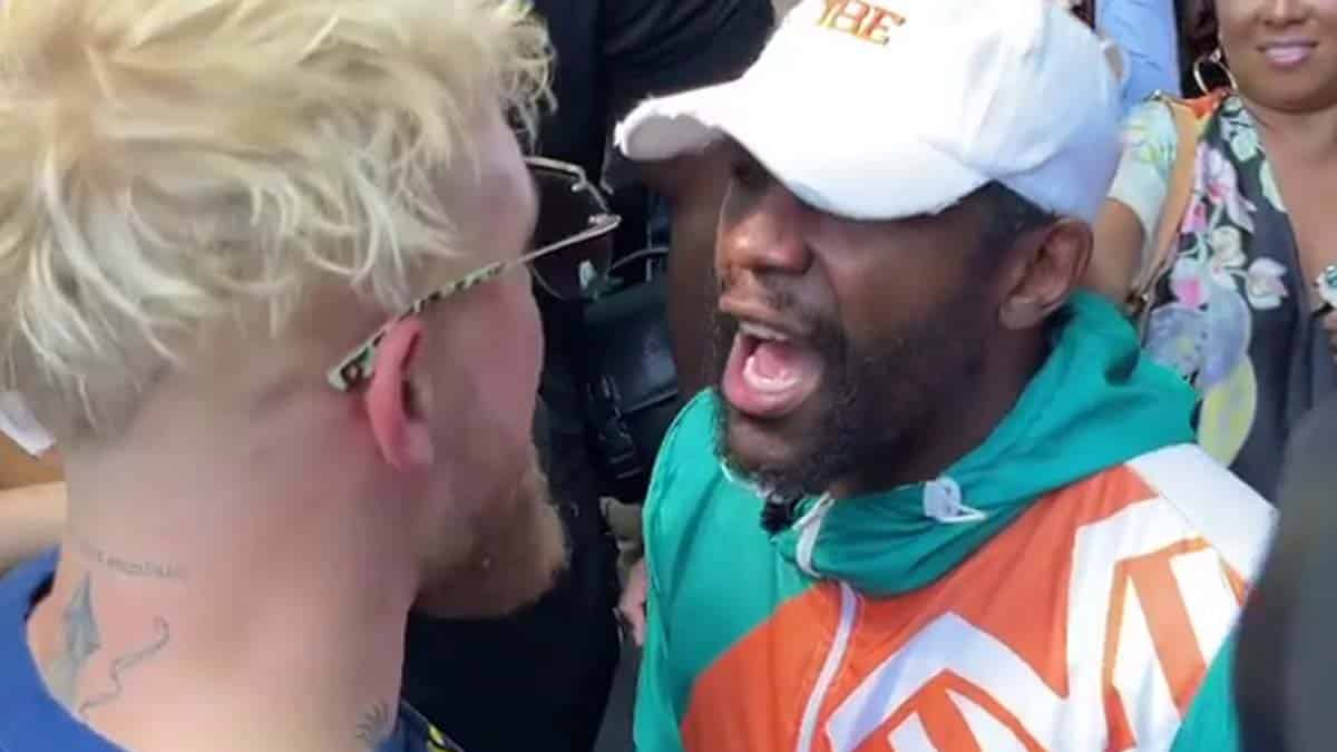 Gotcha hat: Jake Paul suffers minor injuries after stealing Mayweather's hat