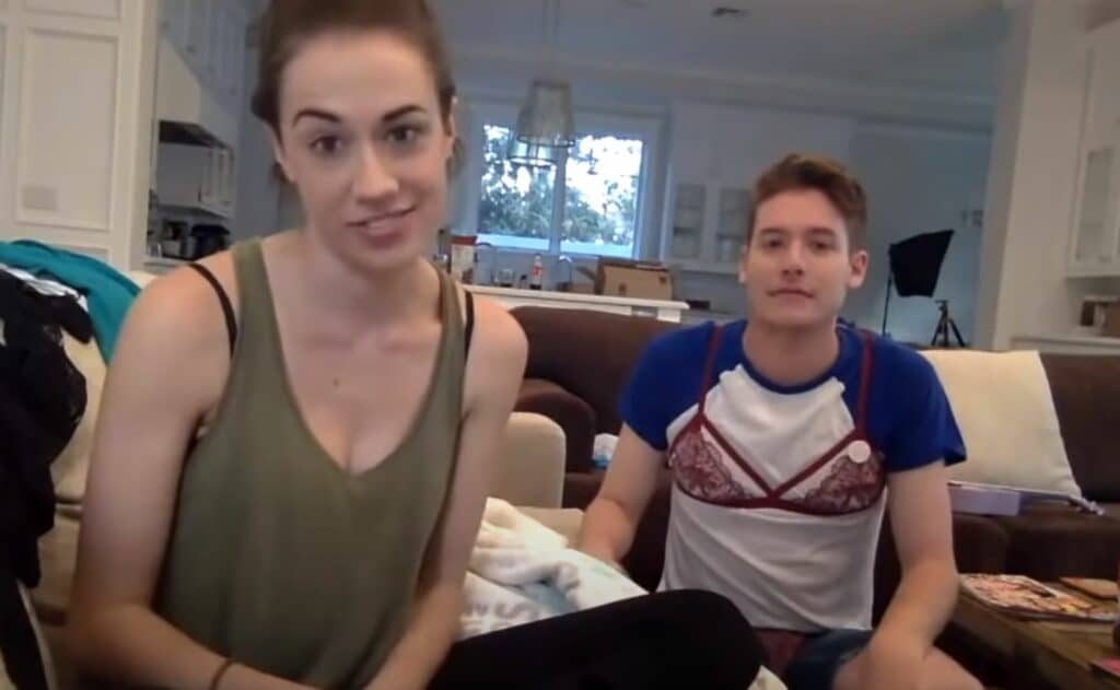 Colleen Bassinger panties vlog