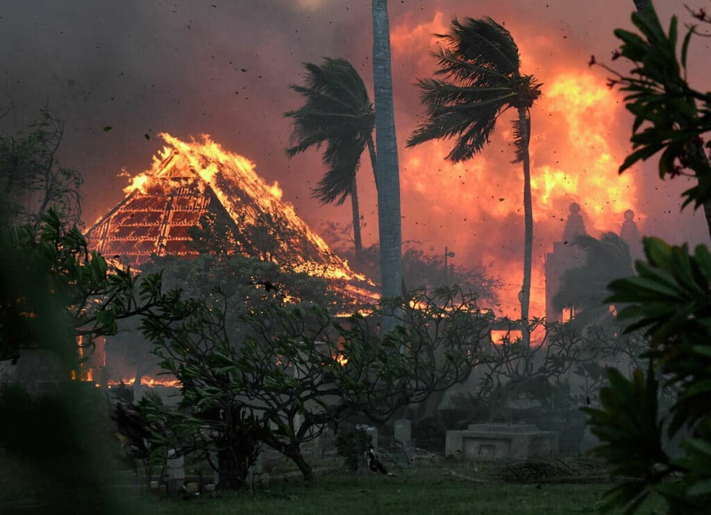 Hawaii burns