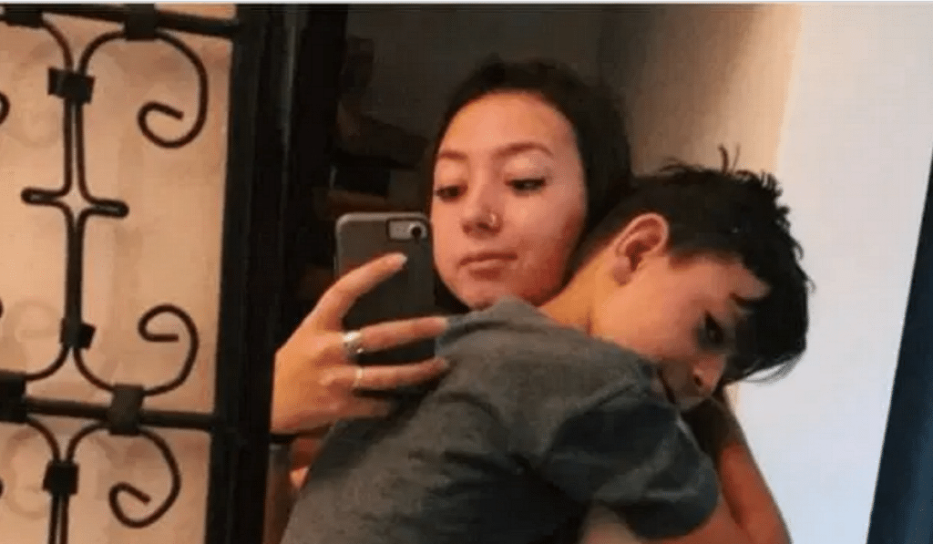 Shani and her son