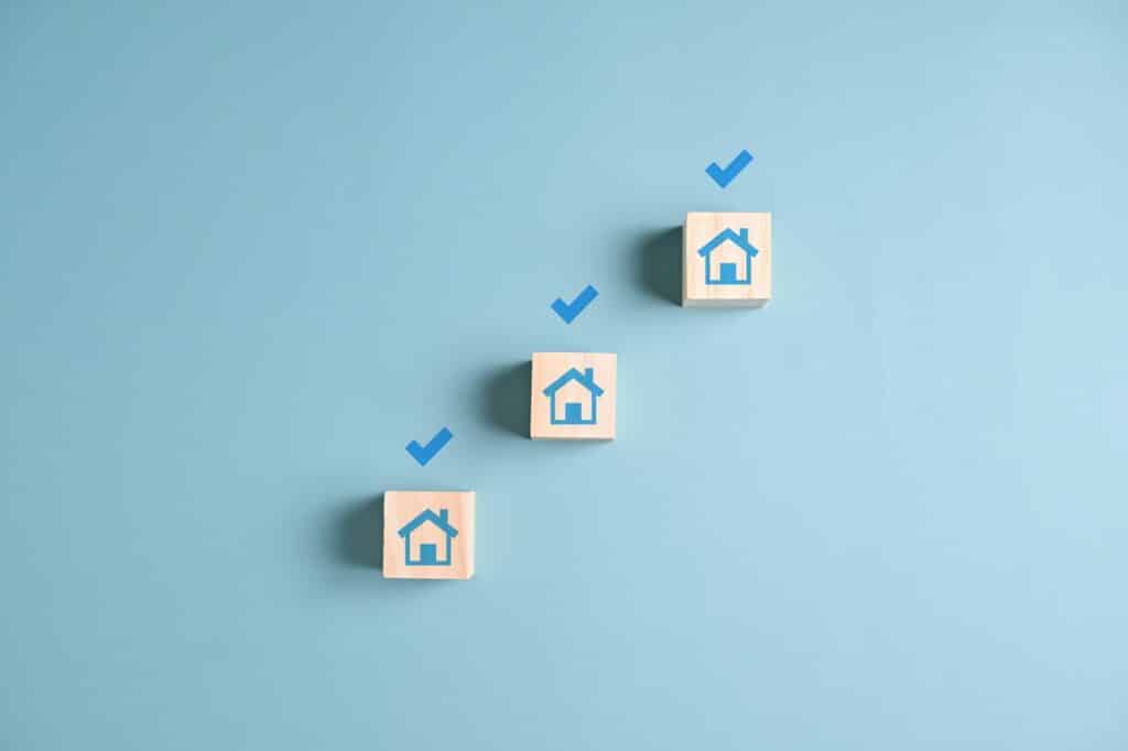 house symbol. home icon on clean screen. home loan and. banking mortgage services. High quality