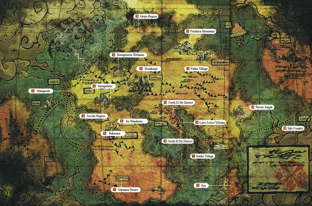 MHW Map