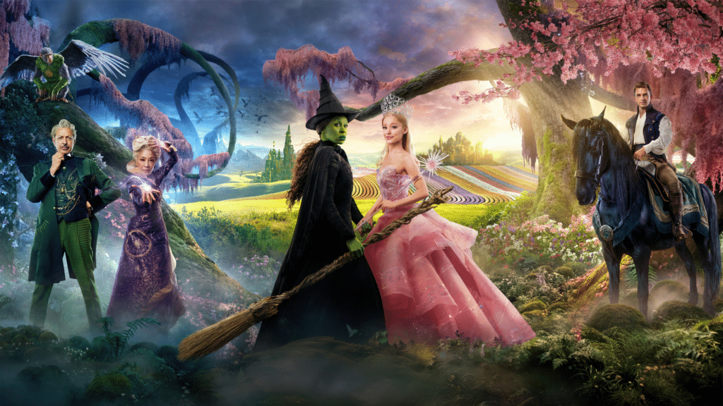 Wicked Ariana Grande movie poster