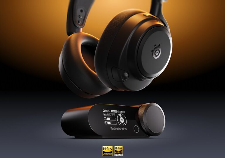 SteelSeries Arctis Nova Pro Omni headset and GameHub base station
