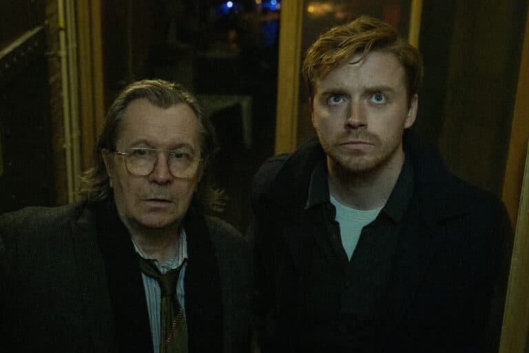 Gary Oldman and Jack Lowden in Slow Horses, the pairing at the centre of the new Bond speculation.