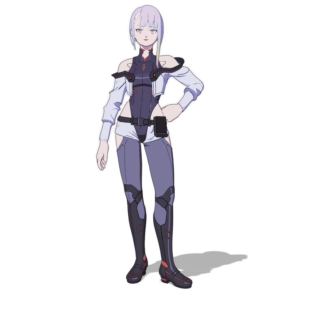 Lucyna Kushinada outfit render in Fortnite