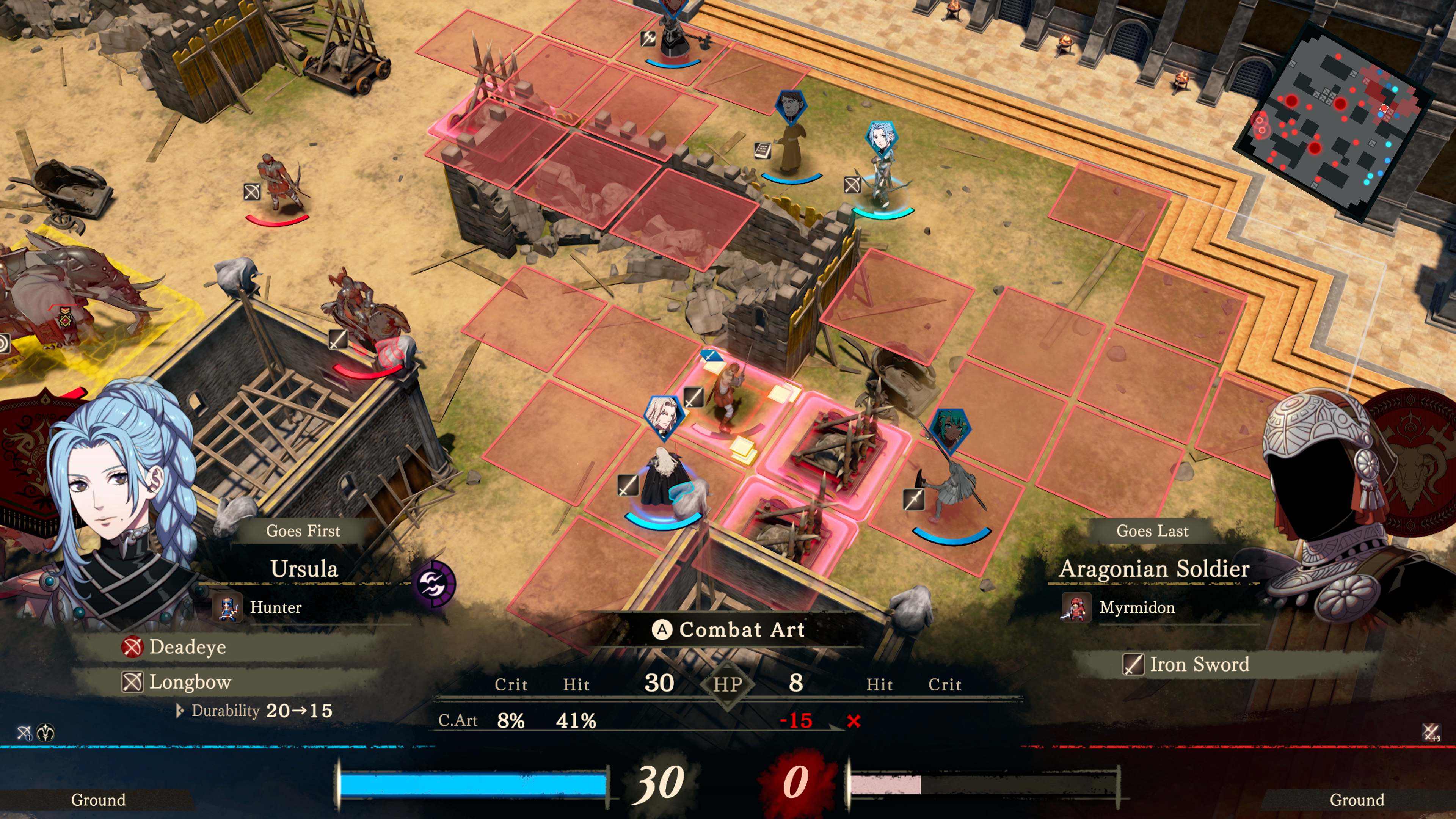A tactical battle in Fire Emblem Fortune’s Weave on Nintendo Switch 2