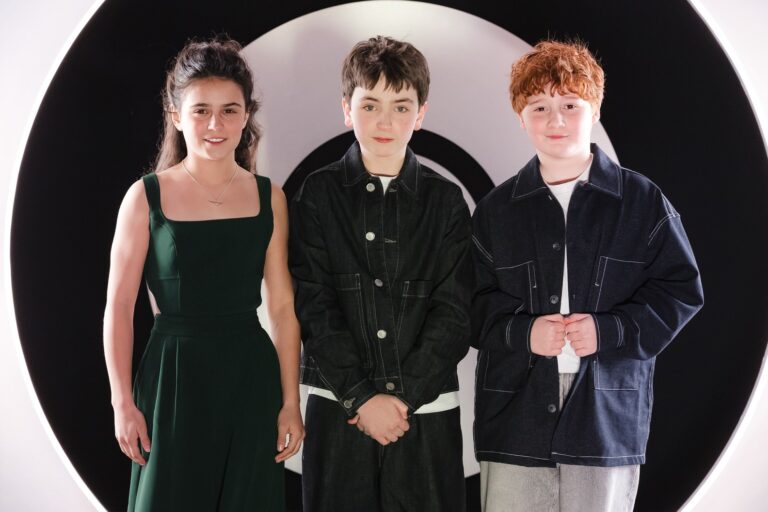 Arabella Stanton, Dominic McLaughlin and Alastair Stout, the new Hermione, Harry and Ron