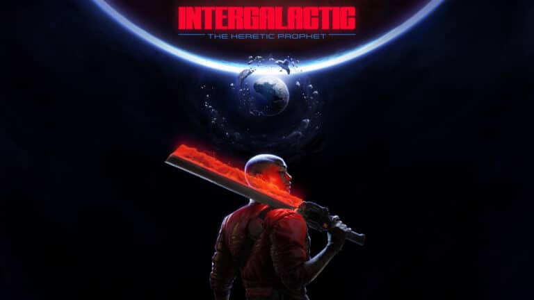 Intergalactic: The Heretic Prophet key art featuring Jordan A. Mun