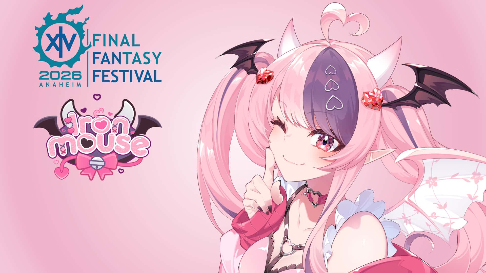 Ironmouse featured in the Final Fantasy XIV Fan Festival 2026 guest artwork