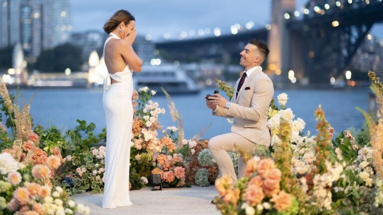 Filip Gregov proposes to Stella Mickunaite during MAFS Australia Final Vows