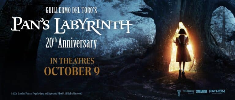 Pan’s Labyrinth 20th anniversary artwork for the 2026 cinema rerelease