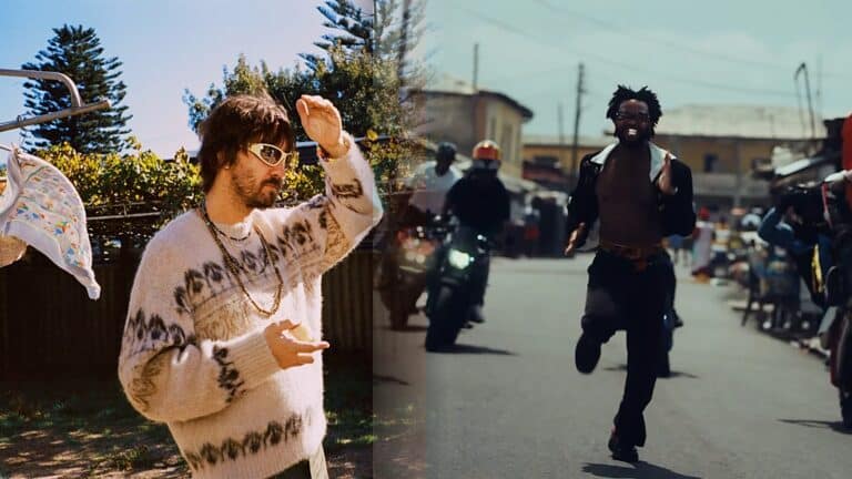Kevin Parker of Tame Impala and Genesis Owusu