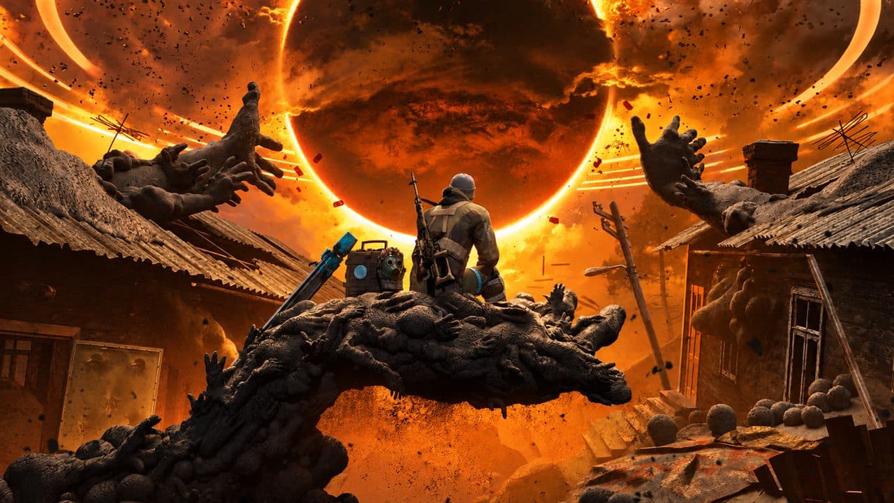 An explorer faces a dark celestial anomaly in Into the Radius 2