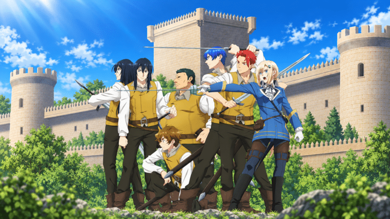 Romelia trains a newly assembled group of soldiers outside a castle