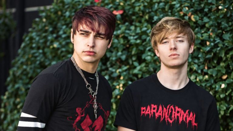Sam Golbach and Colby Brock together in an archive photograph