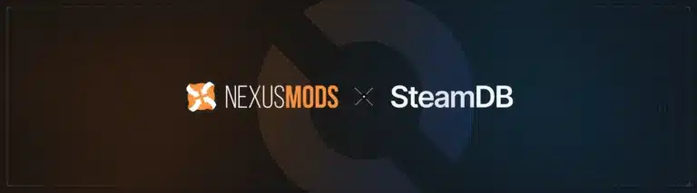 Nexus Mods and SteamDB logos together