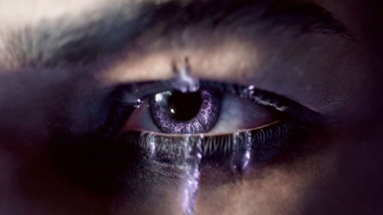 Warlock: Dungeons & Dragons key art showing Kaatri in a dark fantasy world