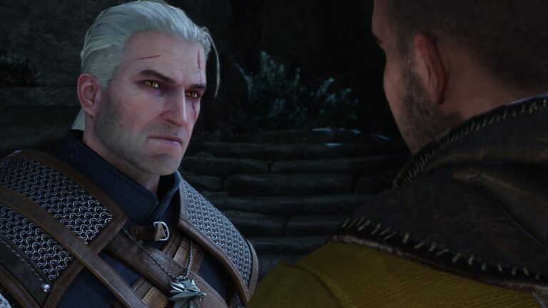 Geralt of Rivia in The Witcher 3 Remastered