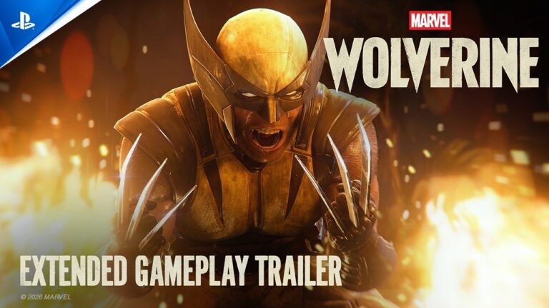 Wolverine in his yellow and black suit in official Marvel's Wolverine gameplay trailer artwork