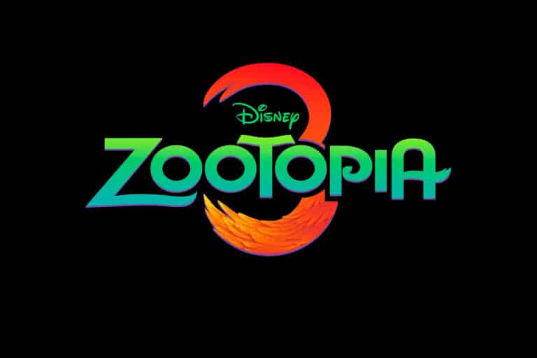 Zootopia 3 logo artwork on a dark blue background