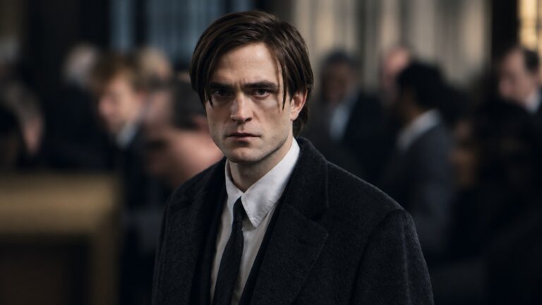 Robert Pattinson as Bruce Wayne in The Batman