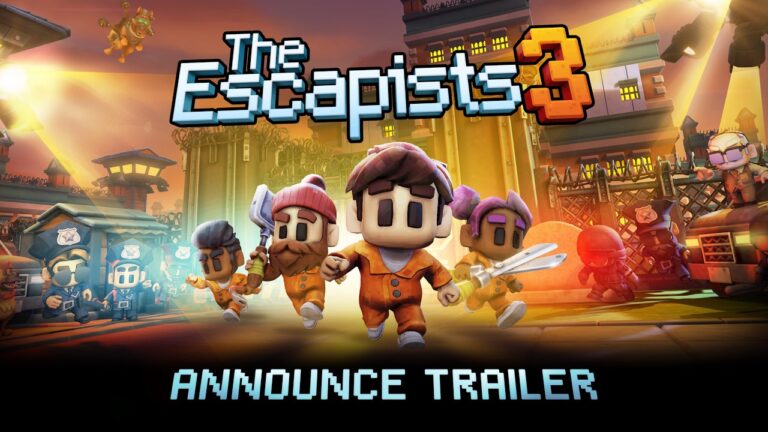 Still from the official The Escapists 3 announcement trailer