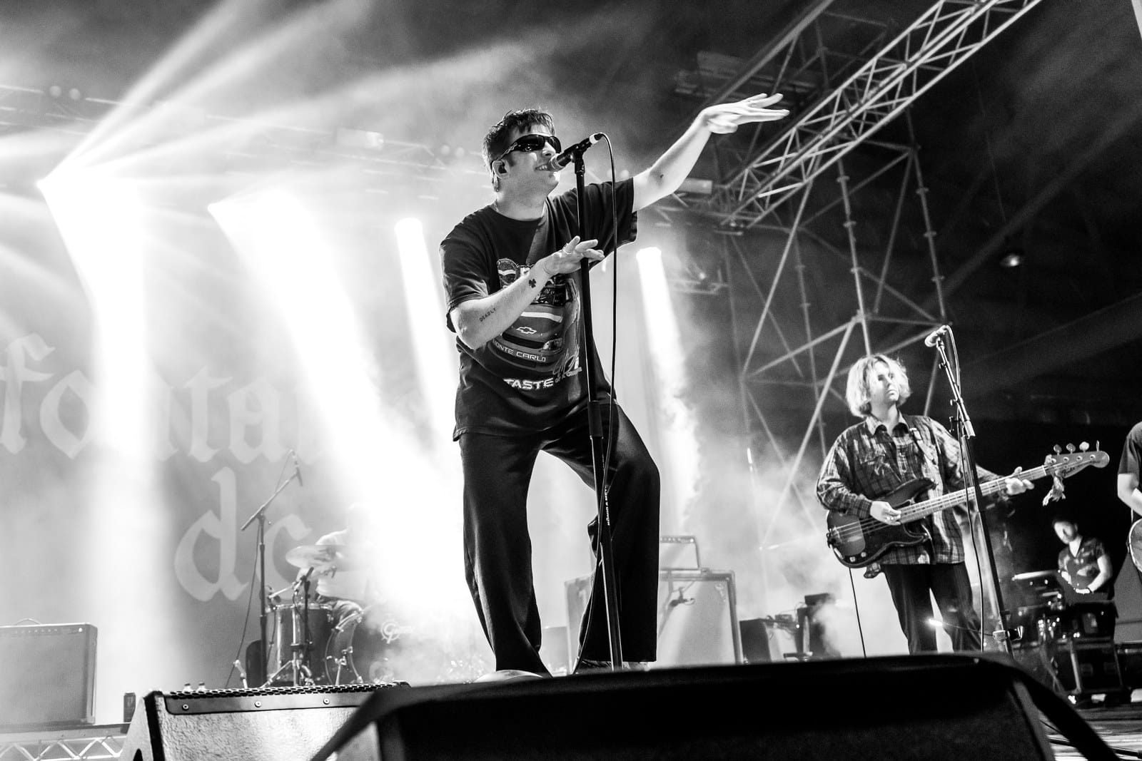 Fontaines D.C. performing live at Laneway Festival Sydney