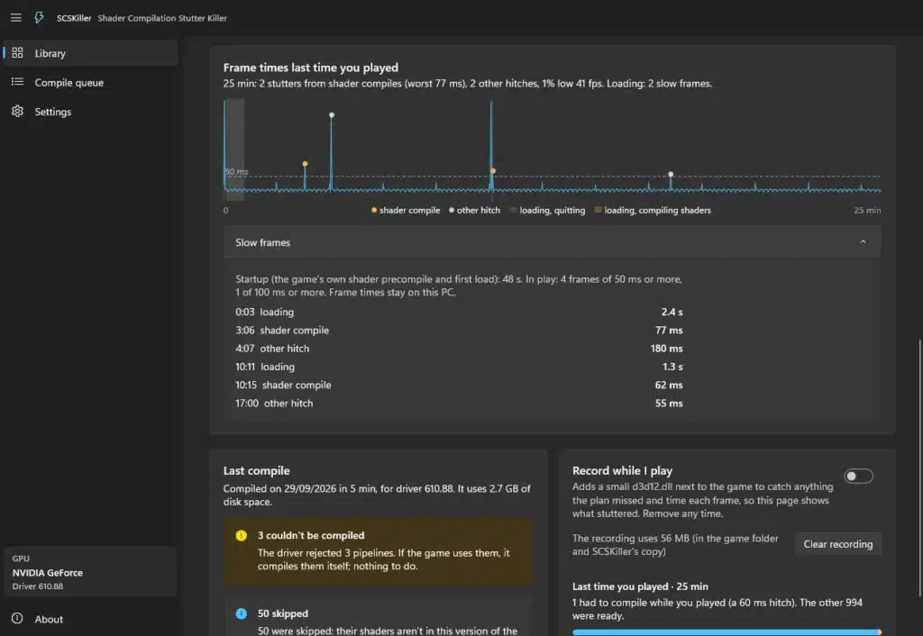 SCSKiller Targets PC Shader Stutter, With Clear Limits