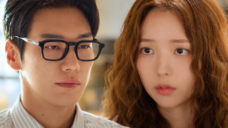 Kim Young-kwang and Chae Soo-bin share a tense close-up in Take Charge of My Heart